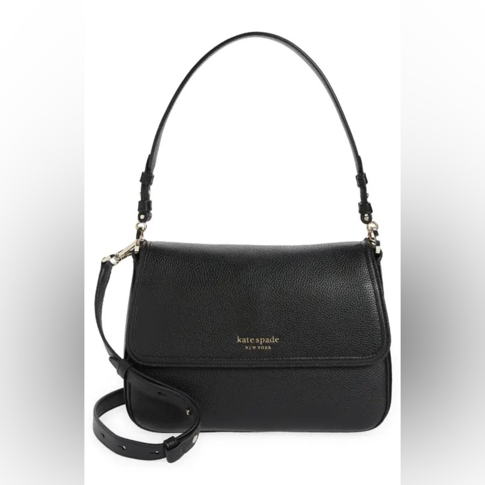 Kate spade pebble leather medium convertible shoulder bag♠️